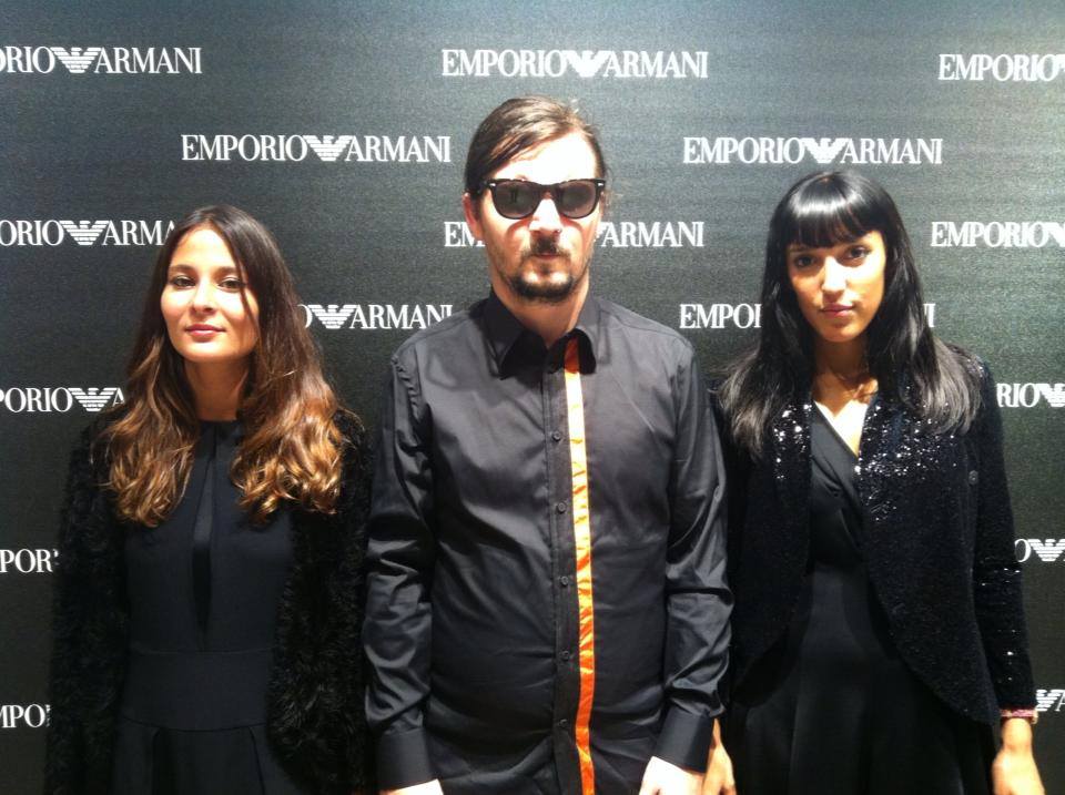 The Lizzies et Dka en live pour Armani