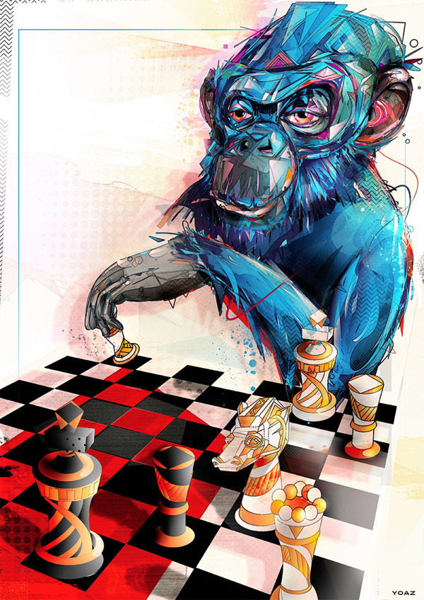 Singe echec