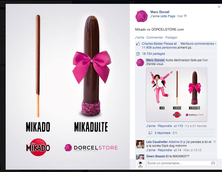 Hulubberlu et Dorcel taclent Mikado