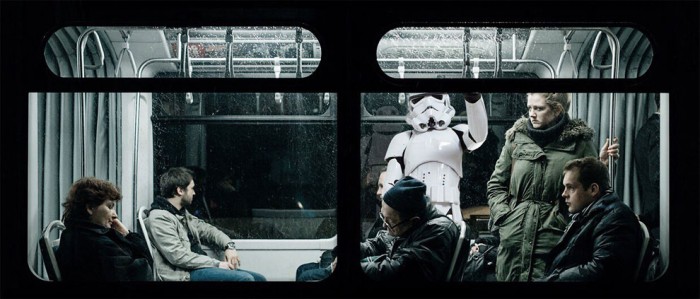 stormtrooper dans le metro