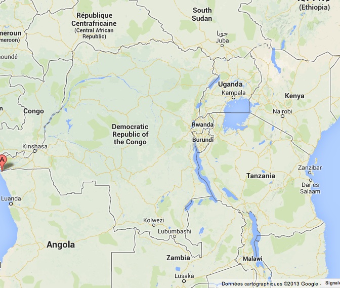 Carte du congo / Les oubliés de la République démocratique du Congo
