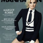Margot Robbie en couverture de Manhattan Magazine