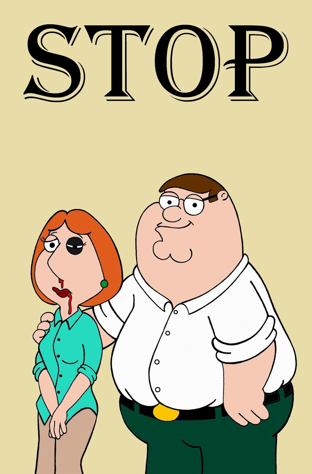 Peter et Lois Griffin