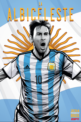 Léo Messi et l'Argentine