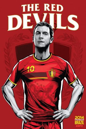 Eden Hazard et la Belgique 