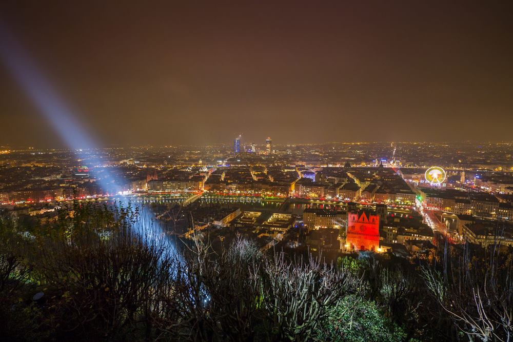 Lyon les lumières - photo Pioucube