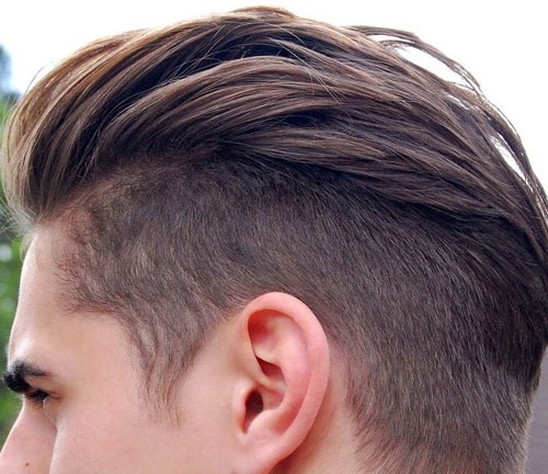 coiffure homme undercut